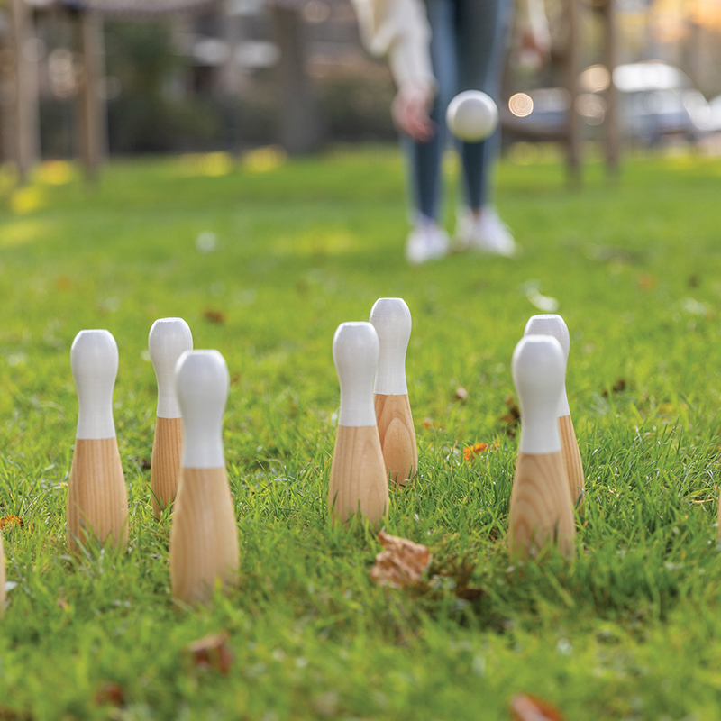 Houten kegelset - Afbeelding 5